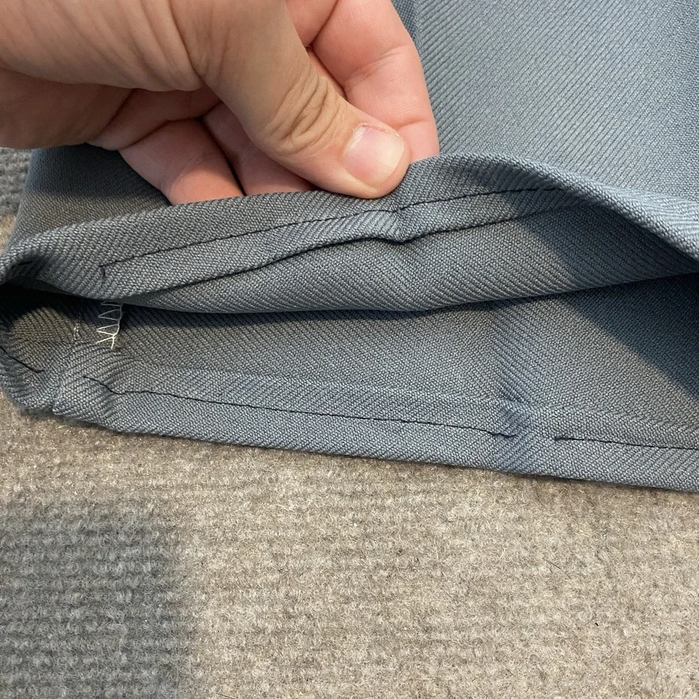 Vintage Wrangler Pants‎ Gray Mens Fits 36x27 Rancher Nylon Performance 00082GY